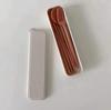 4 Pcs Wheat Straw Dinnerware Set Portable Tableware Knife Fork Spoon Eco-Friendly Travel Cutlery Set Utensil Box Chopsticks Set