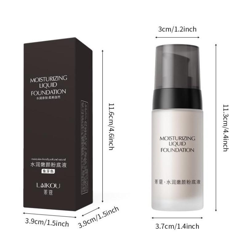 Fond de teint liquide impeccable, hydratant et imperméable, longue durée, parfait