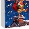2025 Christmas Chick Advent Calendar 24-Day Countdown Box with Happy Chicken Ornaments Festive Tree Decorations for Kids