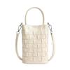 Fashionable Woven Tote Bag for Women Versatile Designer Crossbody Purse and Handbag