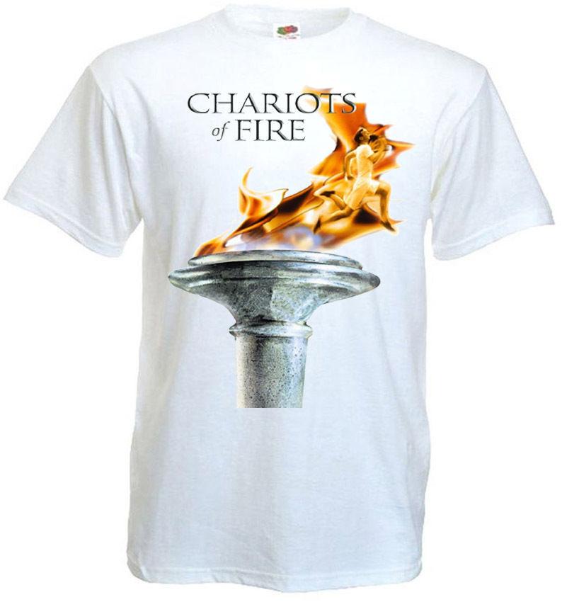 CHARIOTS OF FIRE Movie Poster T shirt white XXL