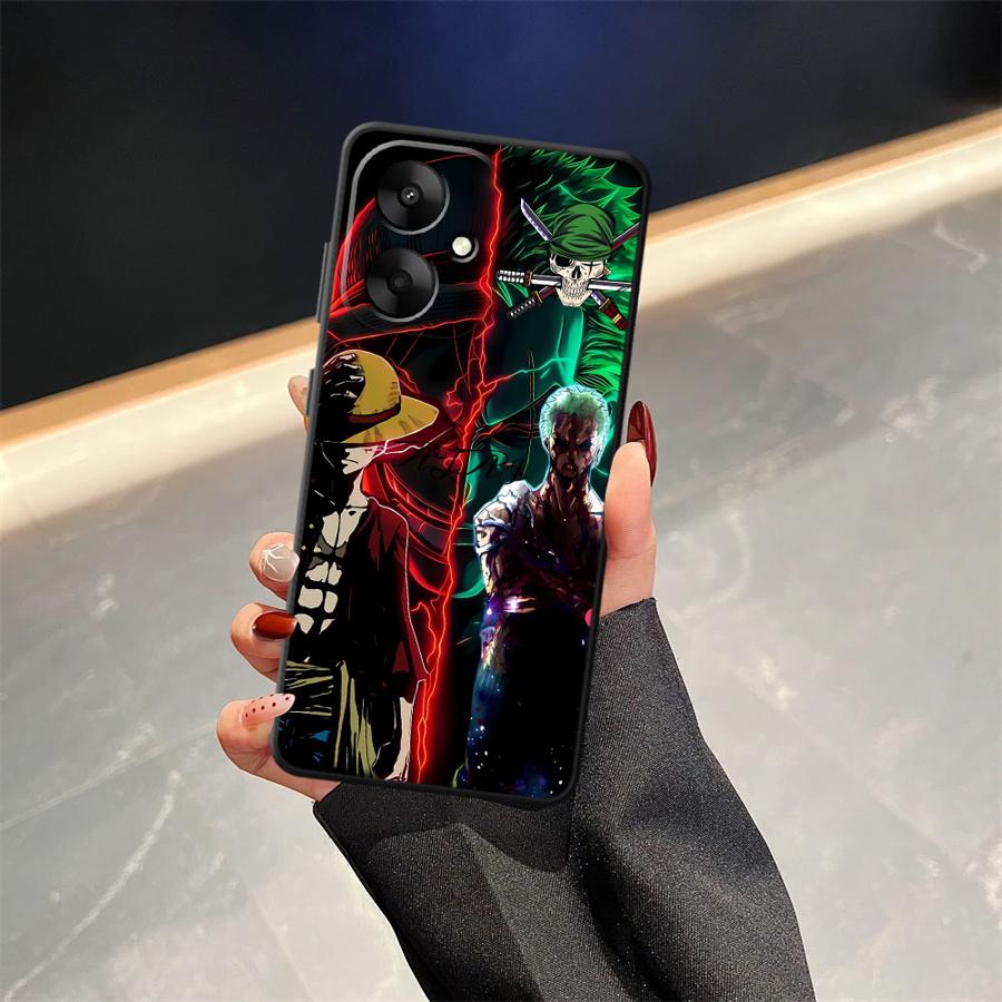 Case for Xiaomi Redmi 14C K40 K80 Pro 9 A3 A4 A5 12C A1 A2 Plus 10 13C Funda Phone Cover One Piece Fashion Luffy Zoro