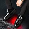 Autumn new men's shoes business dress men's leather shoes large size British pointed glossy youth casual shoes men's tide