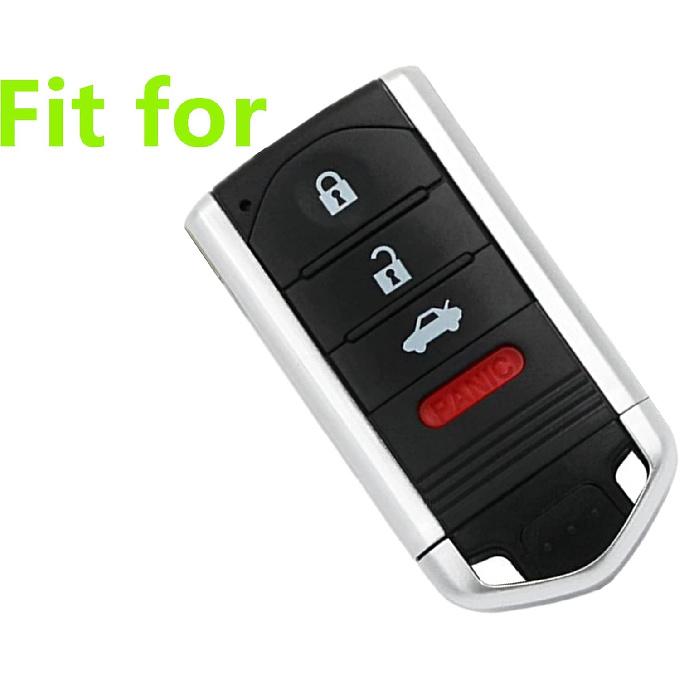Smart Key Fob Covers Case Protector Keyless Remote Holder for Acura MDX TL TLX ZDX RDX TSX RL ZD IL M3N5WY8145 (Not Fit Engine Hold FOB) OEM Part