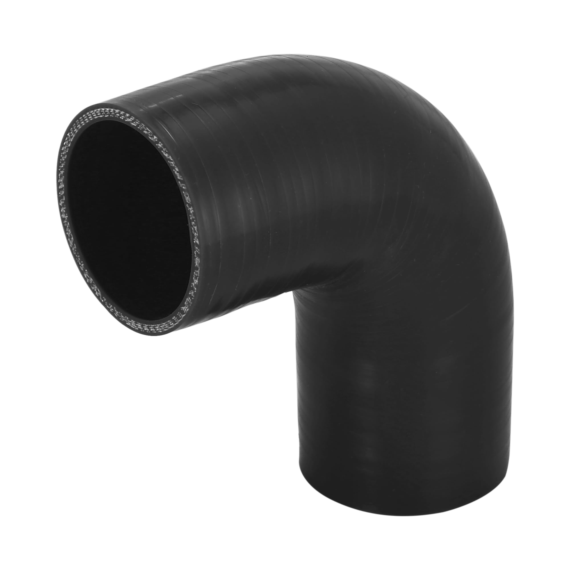 

X AUTOHAUX Silicone Hose, Silicone Pipe, Radiator Hose, Elbow 90 Degree, Inner Diameter 2.2 57mm чорний