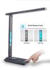Cross-Border Smart Desk Lamp Perpetual Calendar Clock Display Touch Control Wireless Charge 10W Study Room Eye-Care Reading