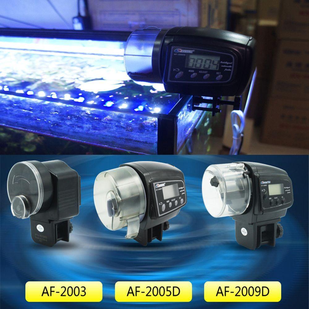 

Товары для домашних животных Автоматический дозатор рыбы Цифровой ЖК-дисплей Автоматический электронный таймер Кормушка для рыбы