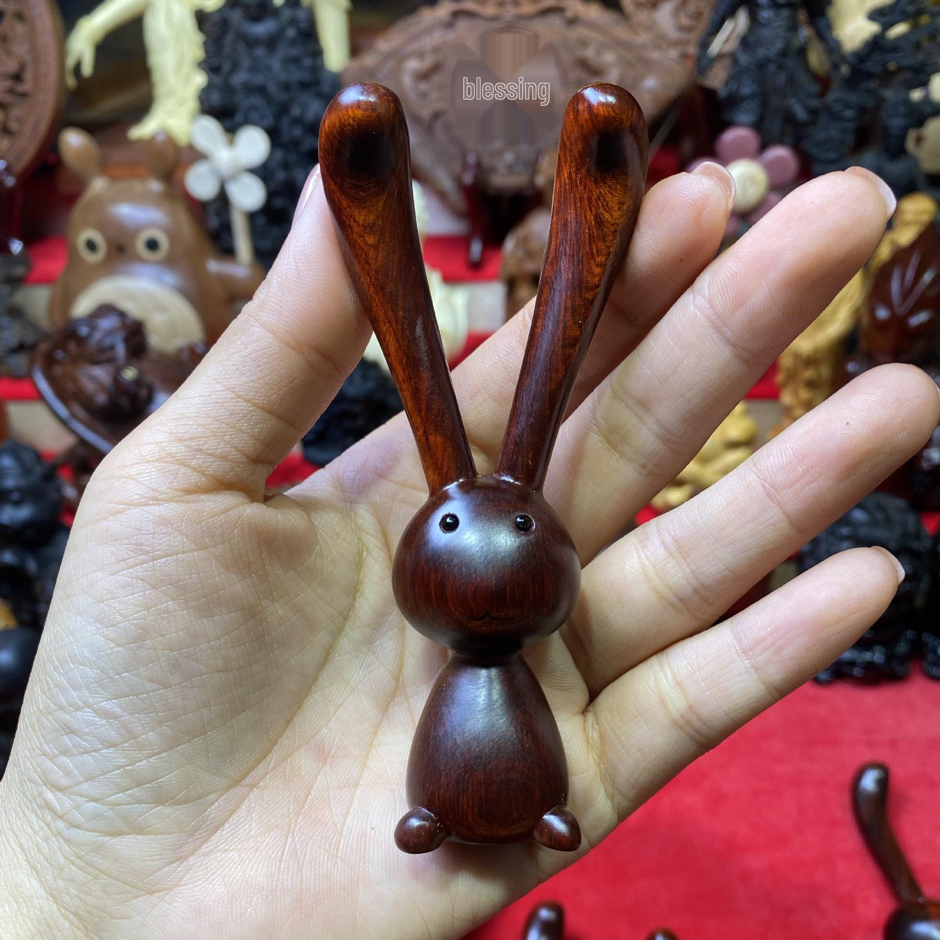 Purple Sandalwood Rabbit Eye & Nose Massager for Dark Circles and Eye Bags Purple Sandalwood Rabbit Massager