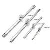 1/4" 3/8" 1/2" Drive Impact Socket Sliding Extension Bar 115-250mm T-handle Socket Breaker Bar For Ratchet Driver & Car Repair