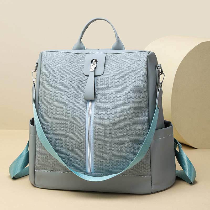 Fashionable Ladies' Casual Travel Backpack Lightweight and Large-capacity Student Schoolbag