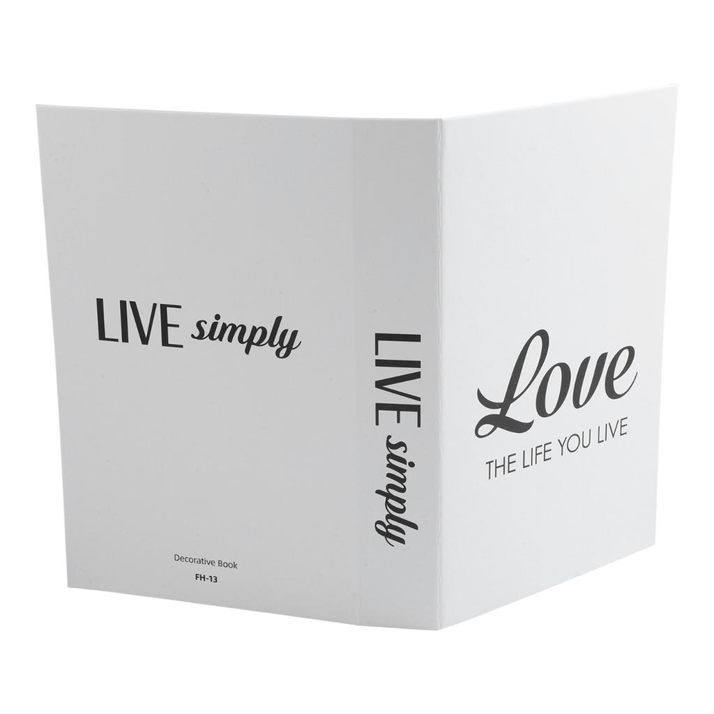 Decorative Book Stacks Folding Simulation Books Faux Book Stack Decor Decor For Any Room Long-lasting Material