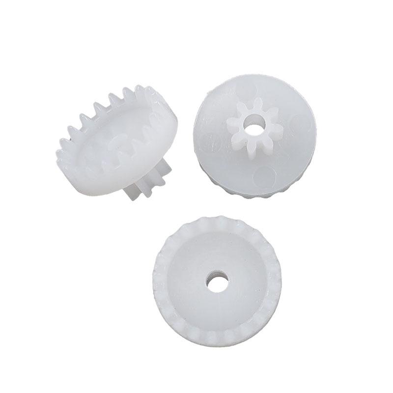 C20082A 0.5M Double-layer Plastic Crown Gear 20+8 Motor Fitting Parts DIY Toy Model Accessories