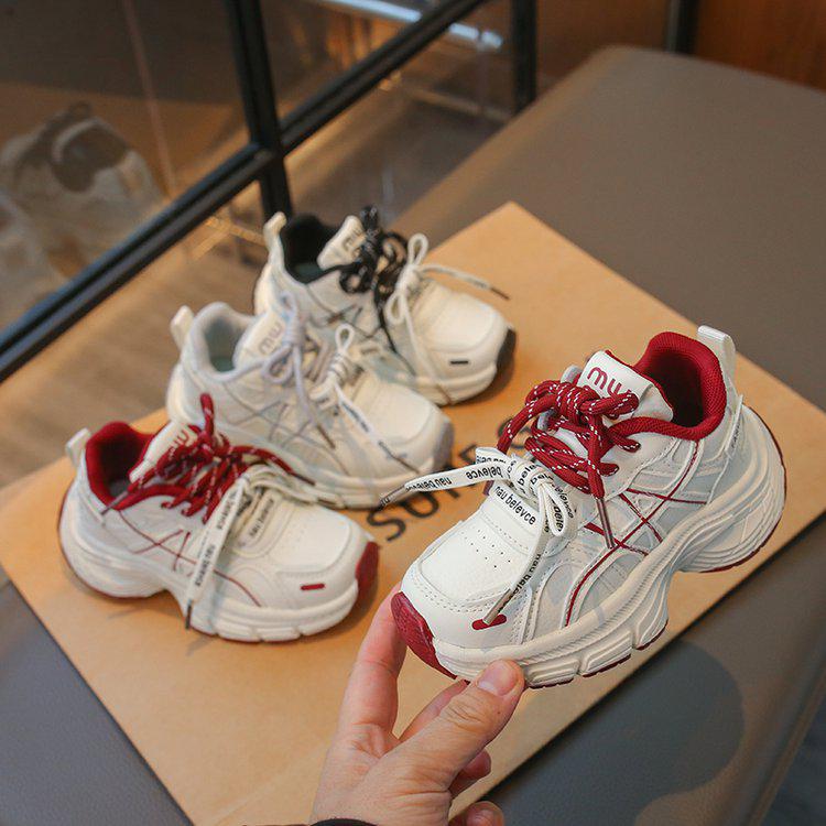 Stylische lässige Dad-Schuhe für Mädchen mit weicher Sohle - Frühjahrs-/Herbstkollektion 2026 für mittelalte und ältere Kinder