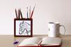 Paso Fino – Pen holder with a horse, desk organizer with a print | Art-Dog