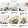 5PCS Good Quality Plastic Home Refrigeration Tool Magic Sealer Stick Sealing Clip Fresh Lock