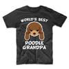 Pudel Opa Shirt - Weltbester Pudel Opa Hund Enkelhund T-Shirt