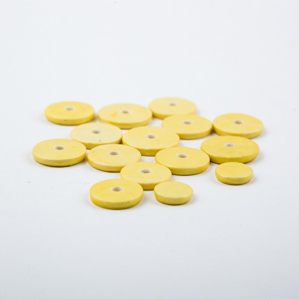 Žlutá flétnová kožená podložka Různé velikosti Vysoká kvalita