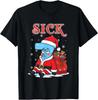 Sick Seven Meme 67 Six Seven Santa Claus Christmas Unisex  – Funny Santa Unisex T-Shirt