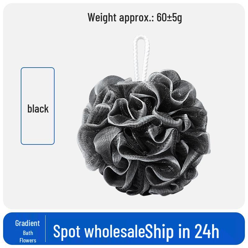 Super Soft, Non-Shedding Bath Puff - High-Grade Exfoliating Shower Ball for Home Use