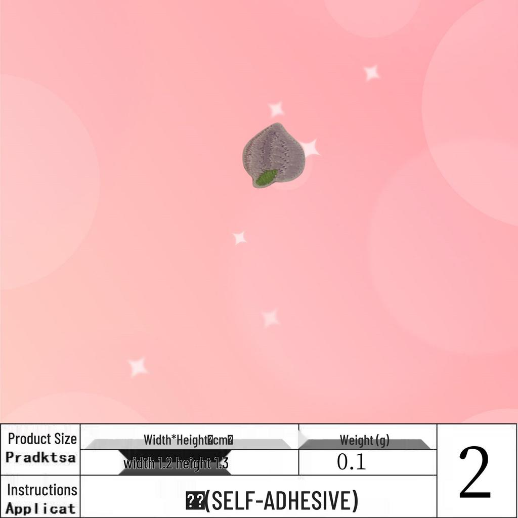 Mini Canvas Bag with Self-Adhesive Crown Patch for DIY Embroidery