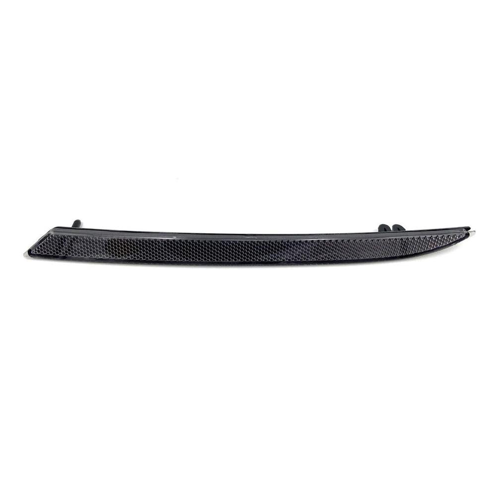 2Pcs For 2018-2023 Ford Mustang Smoke Tinted Lens Rear Bumper Diffuser Reflector