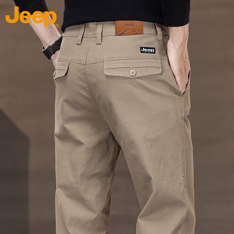 

JEEP Men s Premium Straight-Leg Casual Pants 31