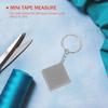 1M Tape Measure Keychain, Mini Steel Tape Professional TapeRetractable Tape Measure Keychain Portable Keyring Pull Ruler Measuring Tape Measure