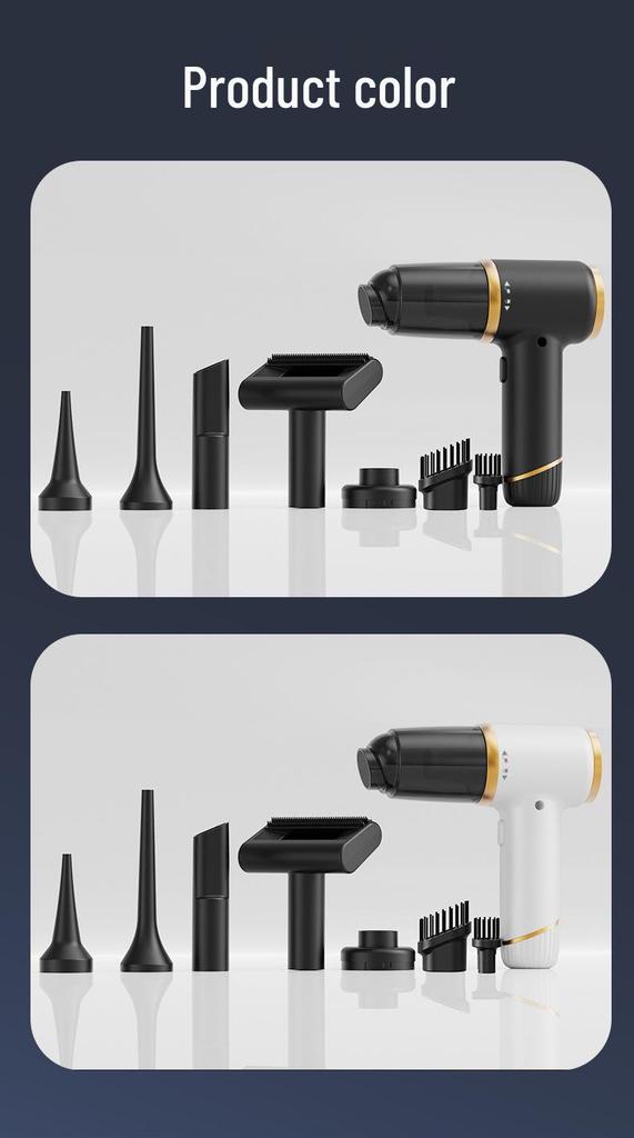 Wireless Handheld Car Vacuum Cleaner with High Suction Power for Car and Home Use