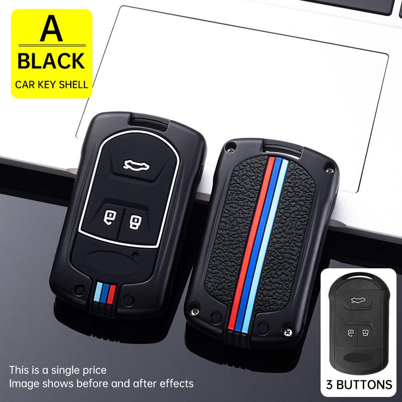 Chery Car Key Cover for Arrizo 5, Tiggo 7, Tiggo 3, Arrizo GX, and Arrizo 5plus - Unisex Shell Buckle Bag