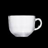 Glass Breakfast Cup with Lid and Handle for Oats, Yogurt, Milk, Coffee - Large Capacity, Transparent