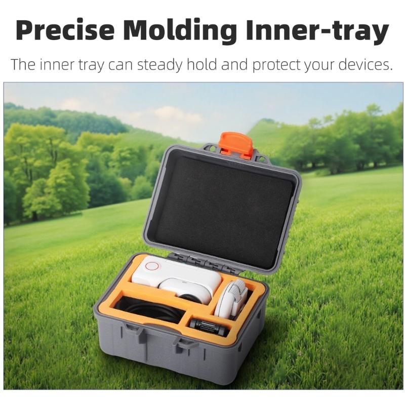 Compacts Storage Organizers For Mini Camera Durably ABS Shell With Waterproof Design And Secure Locking System