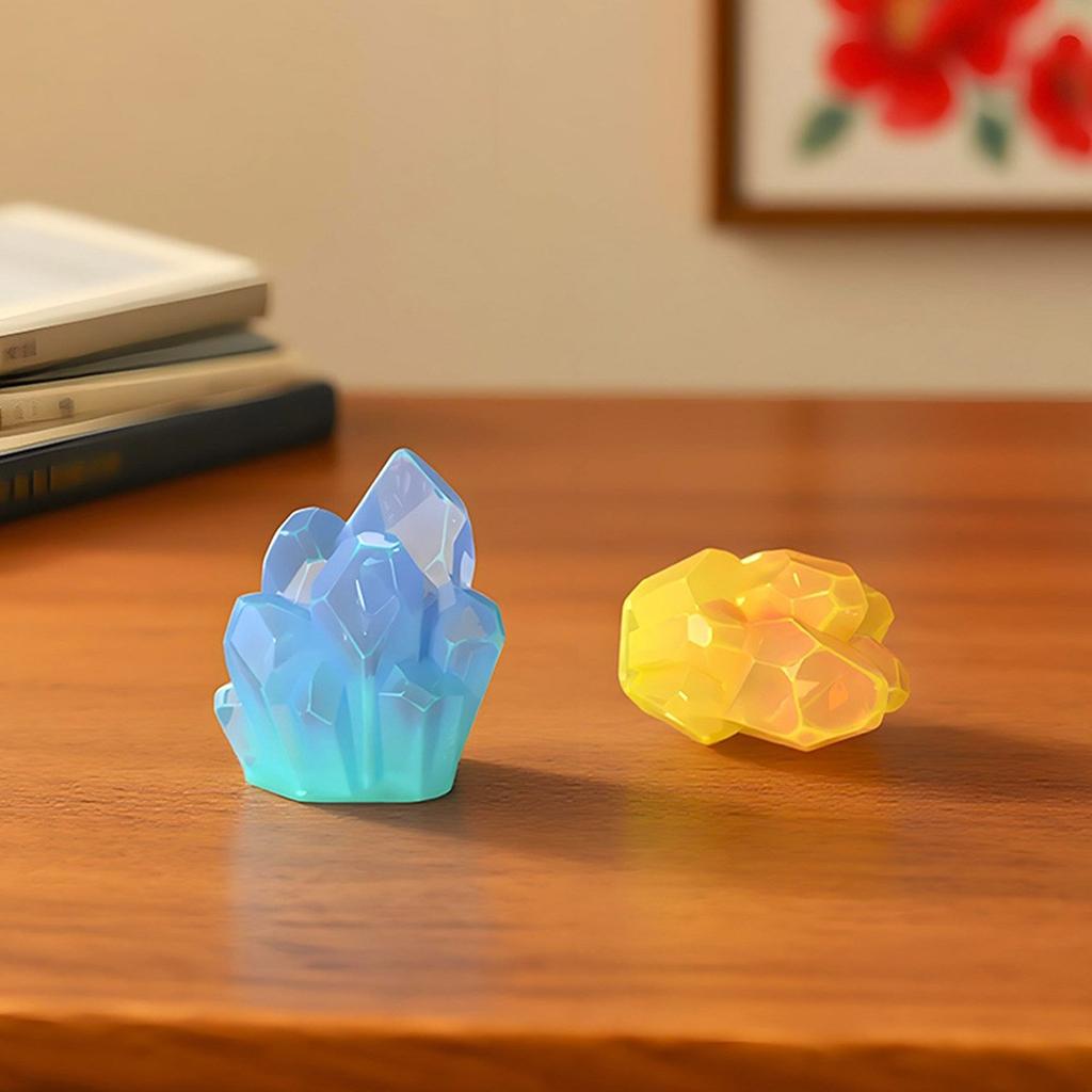 4PCS Reusable Heat Resistant Mushroom Decorating Molds Easy Releasing Design for Ornament Making and Festival Crafts