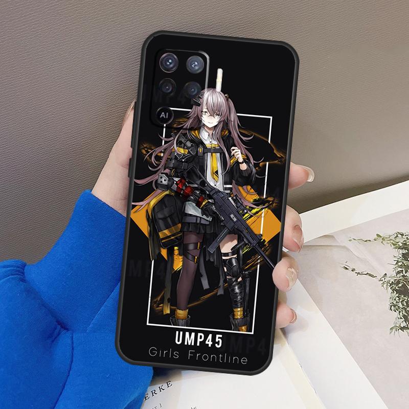 Girls Frontline Case For Oppo A5 Pro A15 A17 A57 A77 A18 A38 A58 A78 A98 A94 A74 A54 A16 A76 A96 A40 A60 A80