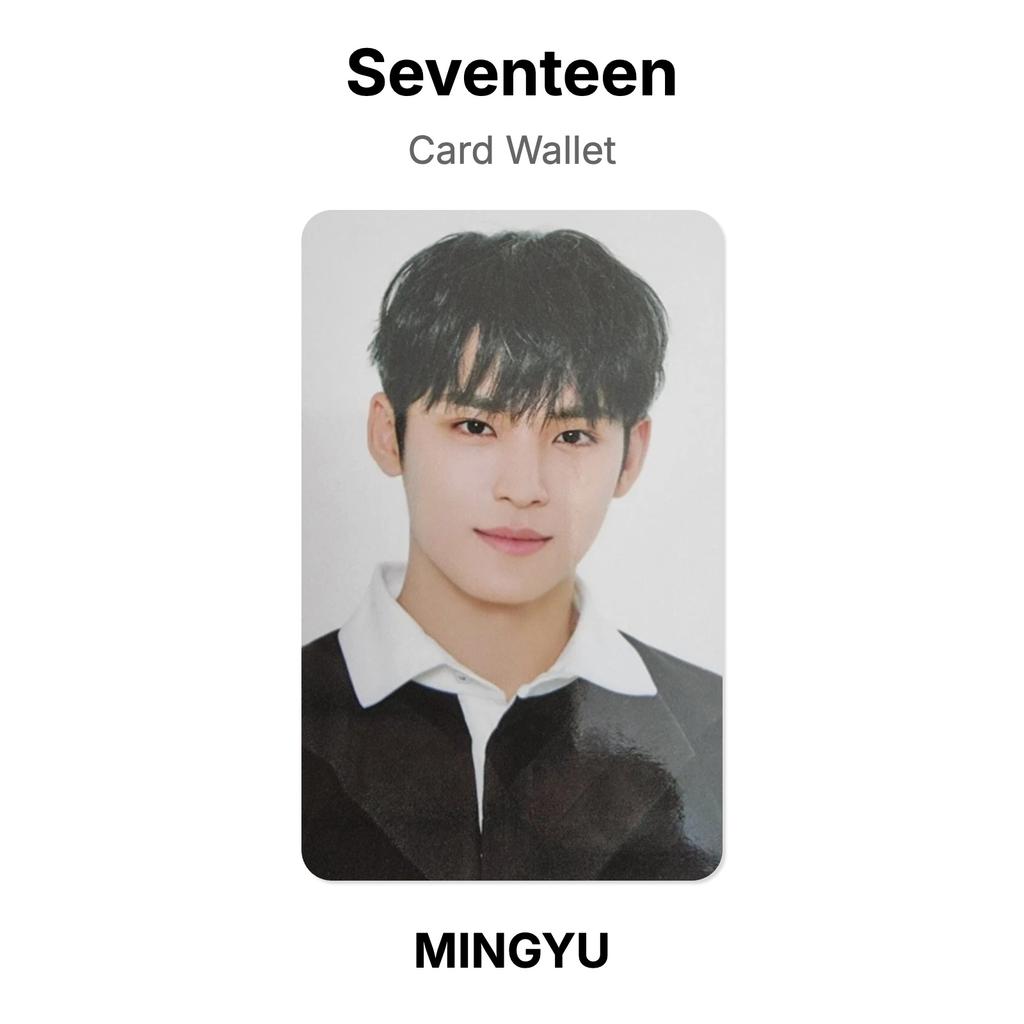 Seventeen Card Wallet Official Photocard