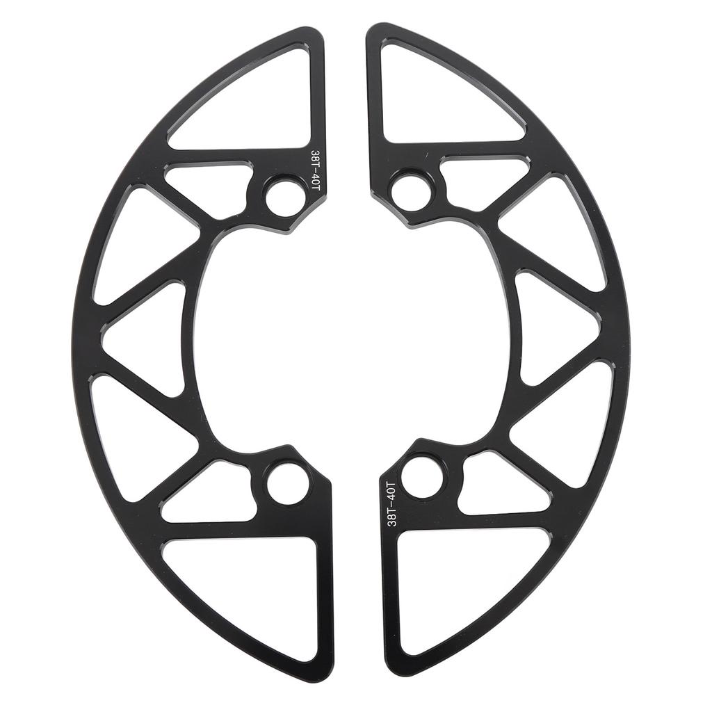 Cycle Chainring Guard Aluminum Alloy 104BCD Cycle Sprocket  or for 38 to 40T   Negative Teeth Mountain Cycle Single Disc Sprocket