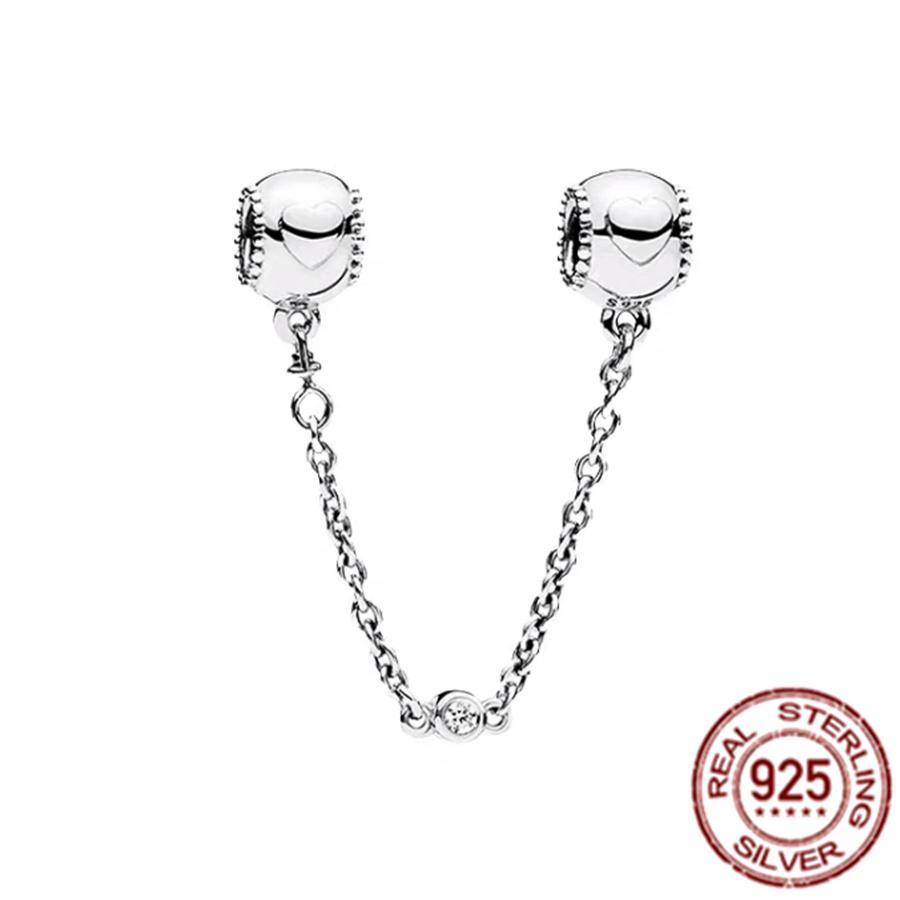 Niedriger Preis Familie Baum Herz & Schmetterling Sicherheit Kette Charms S925 Sterling Silber