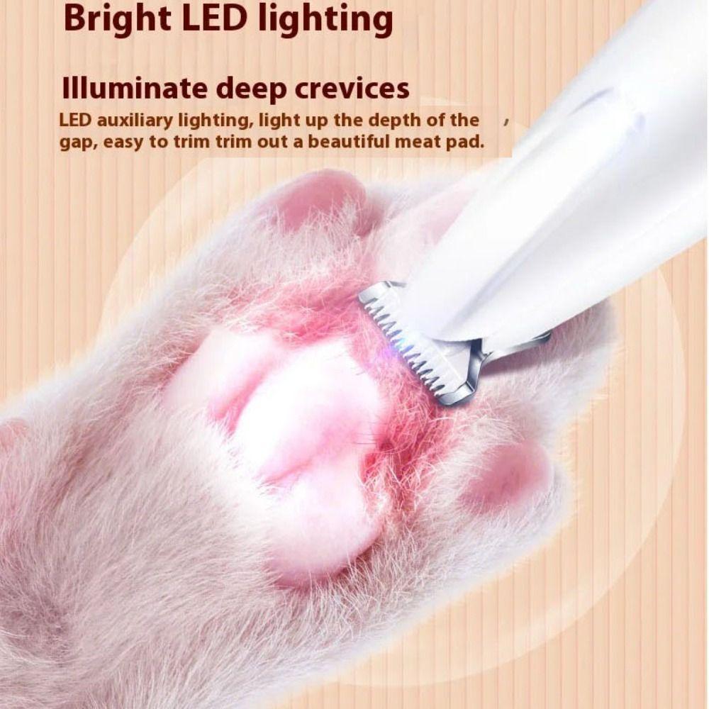 Smart Display Cat Grooming Clipper with LED Pet Paw Trimmer Cordless Dog Hair Trimmer  Cleaning