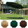 Outdoor Umbrella Replacement Covers 6/8Bones Waterproof Umbrella Cloth Beach Shed Awning Replaceable UV Protection Parasol