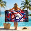 LOSC Lille FC Print Quick Dry Beach Towel Microfiber Absorbent Portable Travel Swimming Towel