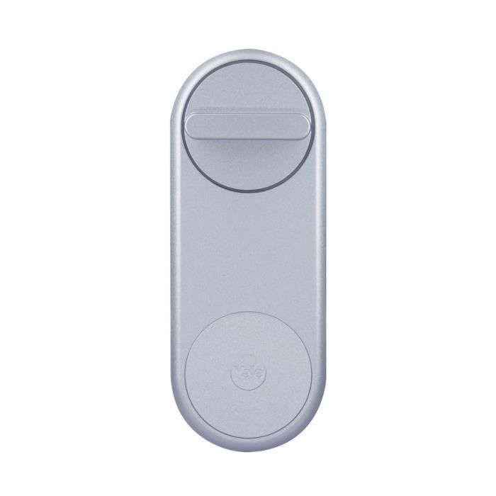 Serrure Connectée Linus® Yale - Argent - Design Élégant Et Sécurisé Sans Clé