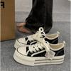 Platform Canvas Shoes New Spring Muffin Heightening Breathable Board Shoes