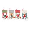 Large 3D Cartoon Flannel Christmas Stockings and Gift Bags