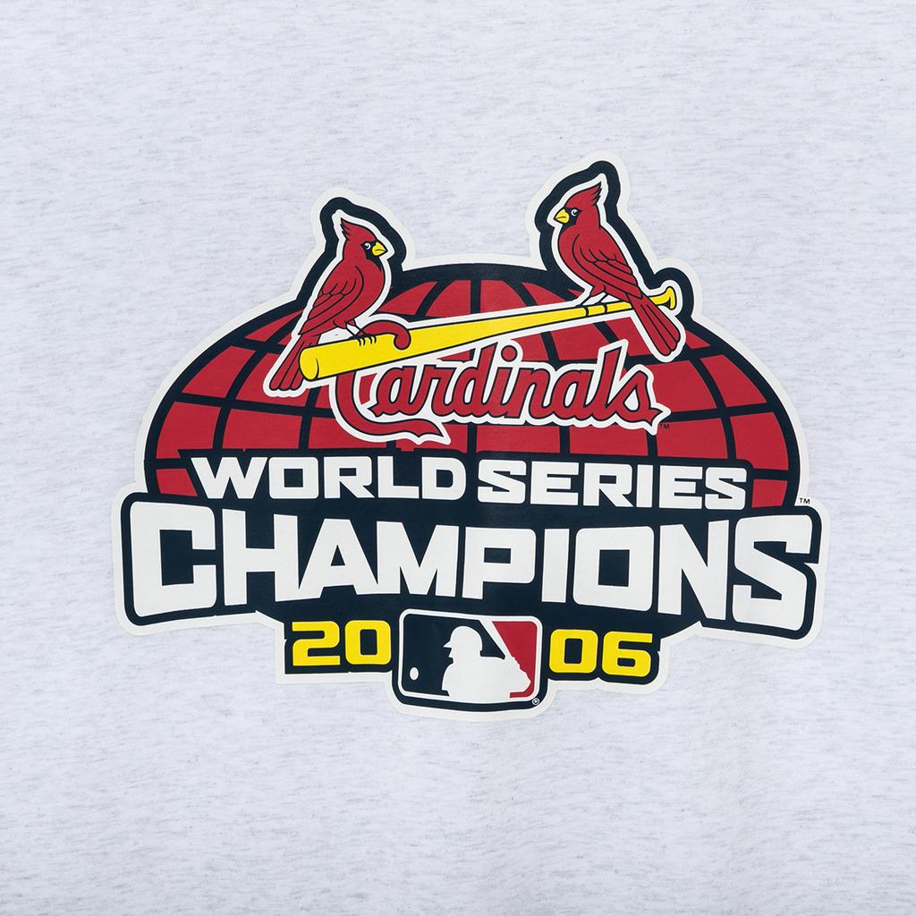 New Era Mlb St. Louis Cardinals World Series Champion T-Shirt Heather Gray 14700226
