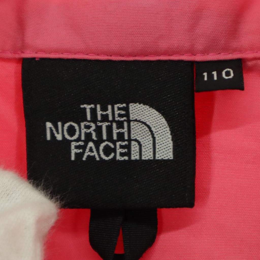 The North Face NPJ21810 One Point Logo Long Sleeve Nylon Jacket Kid's Used