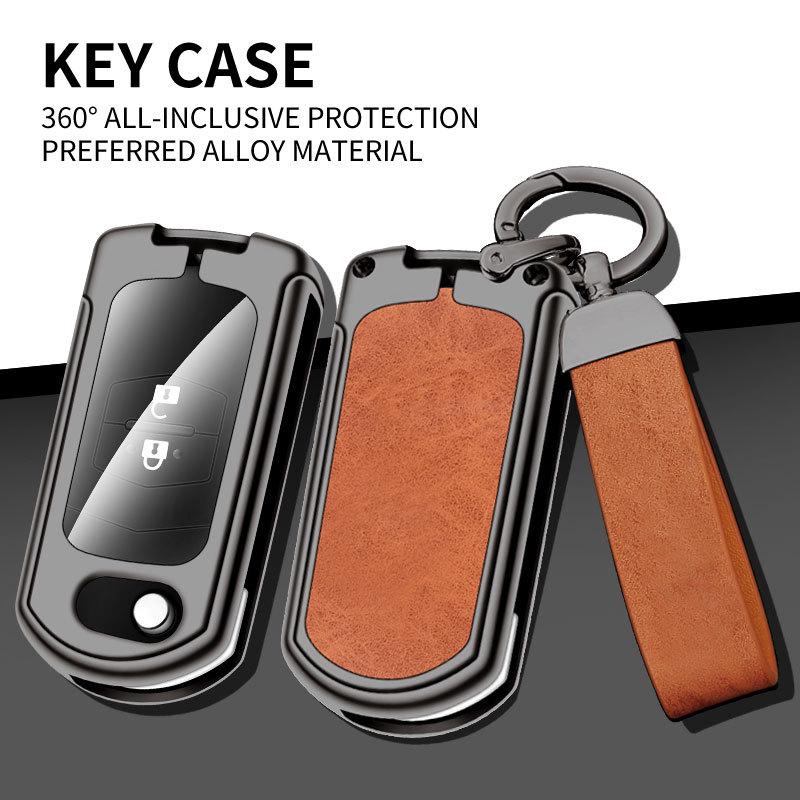 Mazda Key Cover Compatible with Axela, CX4, Atenza, CX5, Mazda3, CX30, CX3, Mazda6, CX8