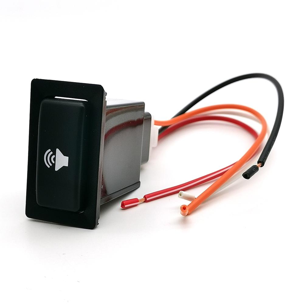 1PC Car LED DRL Lamp Power On Off Switch Radar Fan Switch Button with Cable For Toyota FJ Cruiser LC95 2002 For HINO 500/700