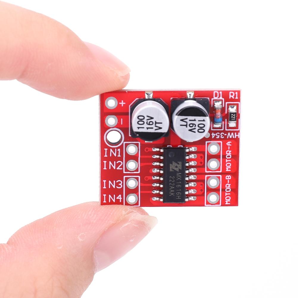 10-30Pcs L298N Motor Driver Controller Board Dual H Bridge Mini Dual Stepper Motor Drive Module Reversing PWM Speed Two Channel