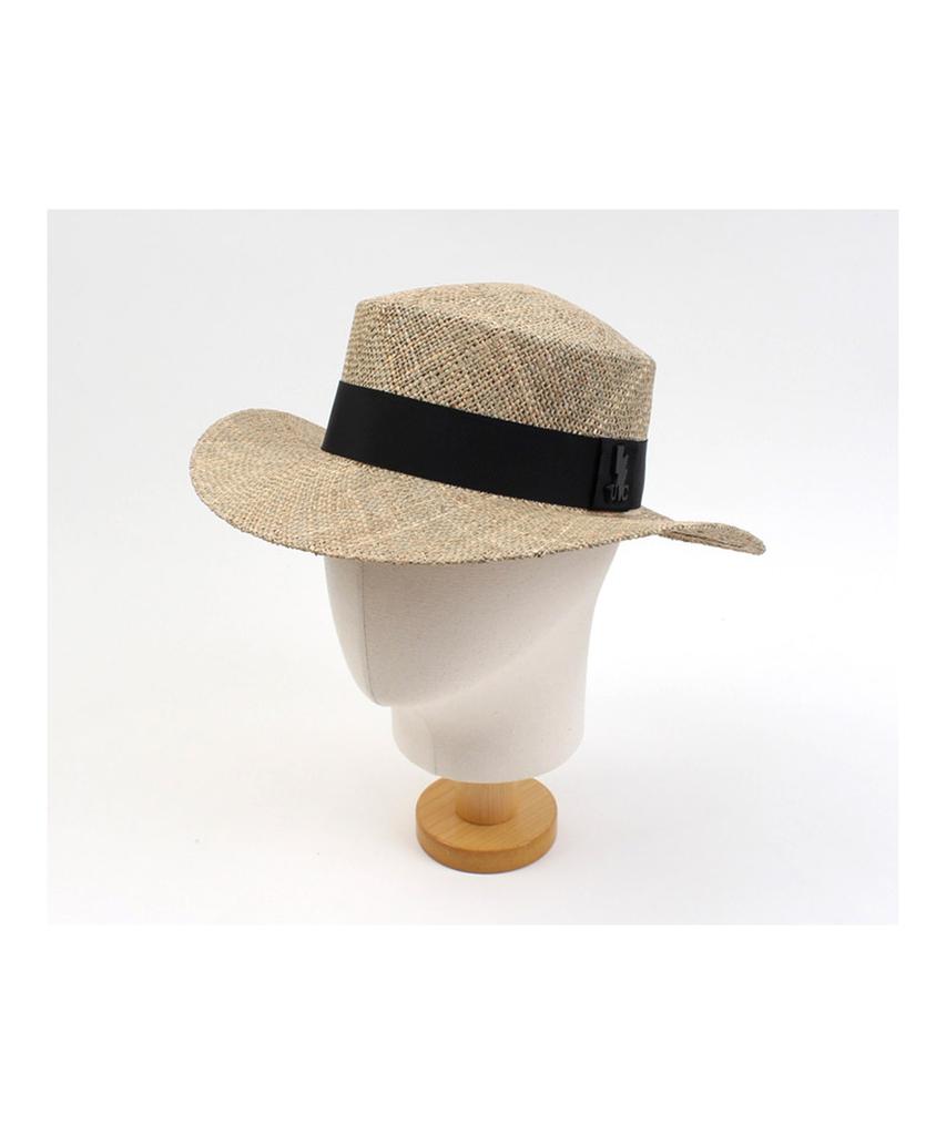 Yunibeosyeolkemiseuteuli Bau Flat Long Panama Hat Bk Panama Hat