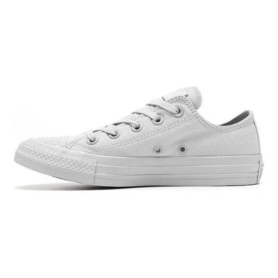 All Star Ctas Ox Canvas Slip Resistant Durable Lightweight Low Top Skate Shoes Women Sneakers Wolf-Gray 563467C