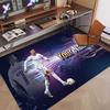 Custom Rug Cristiano Ronaldo Pattern Print Name Text Soft Non‑Slip Floor Carpet for Home Indoor Decoration
